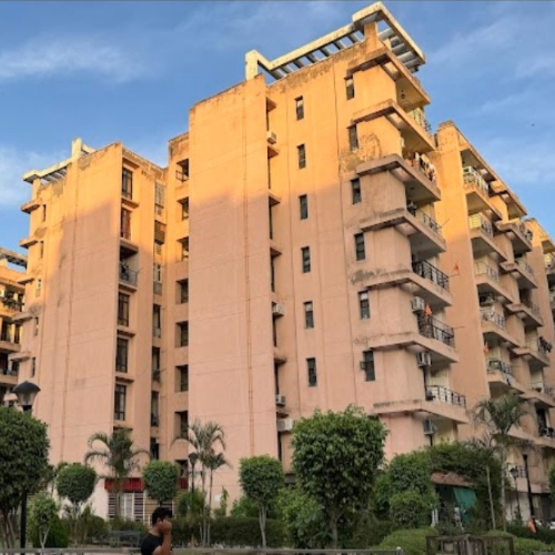 Interior view of a modern one-bedroom studio apartment